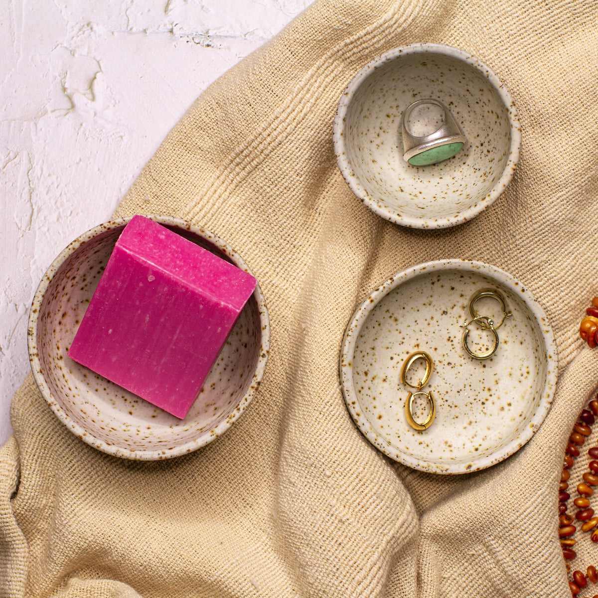 condiment bowls pottery jewellry
