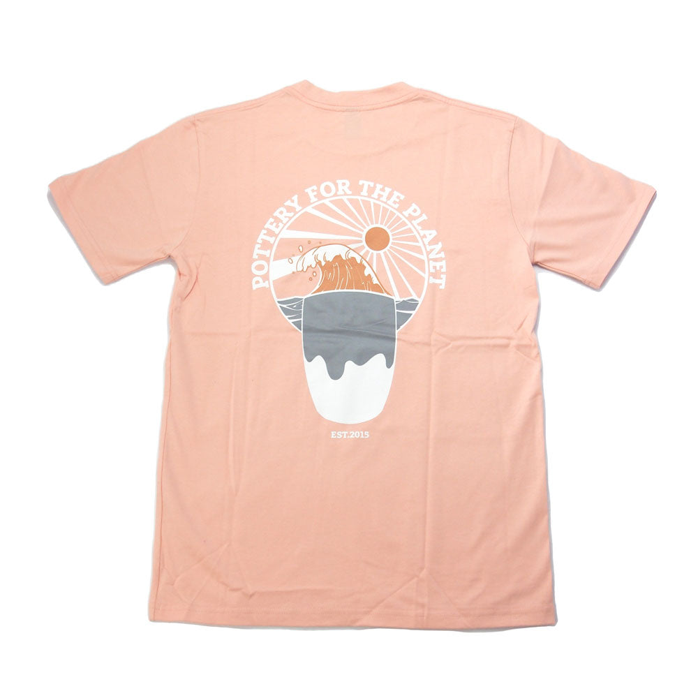 Pale Pink coloured T-Shirt back on