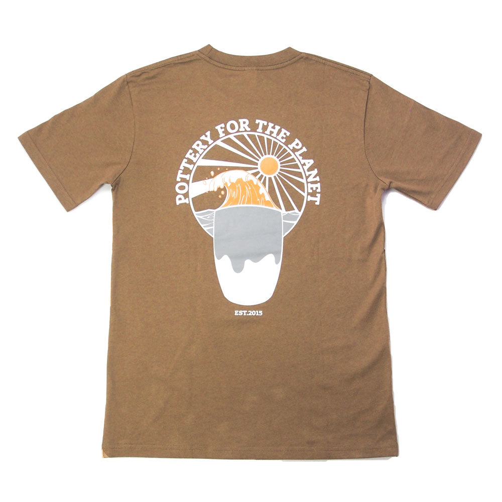 Coffee coloured T-Shirt back on