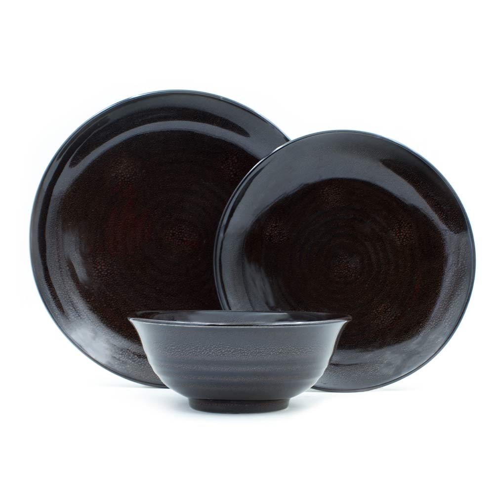 Pottery For The Planet Tableware Set Chilli Chocolate