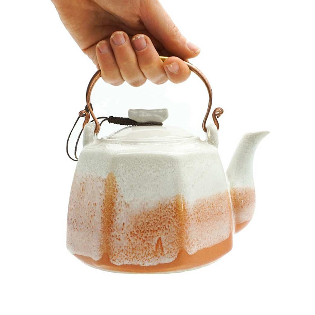 Pottery For The Planet Ceramic Teapot Dorothy Desert Ochre