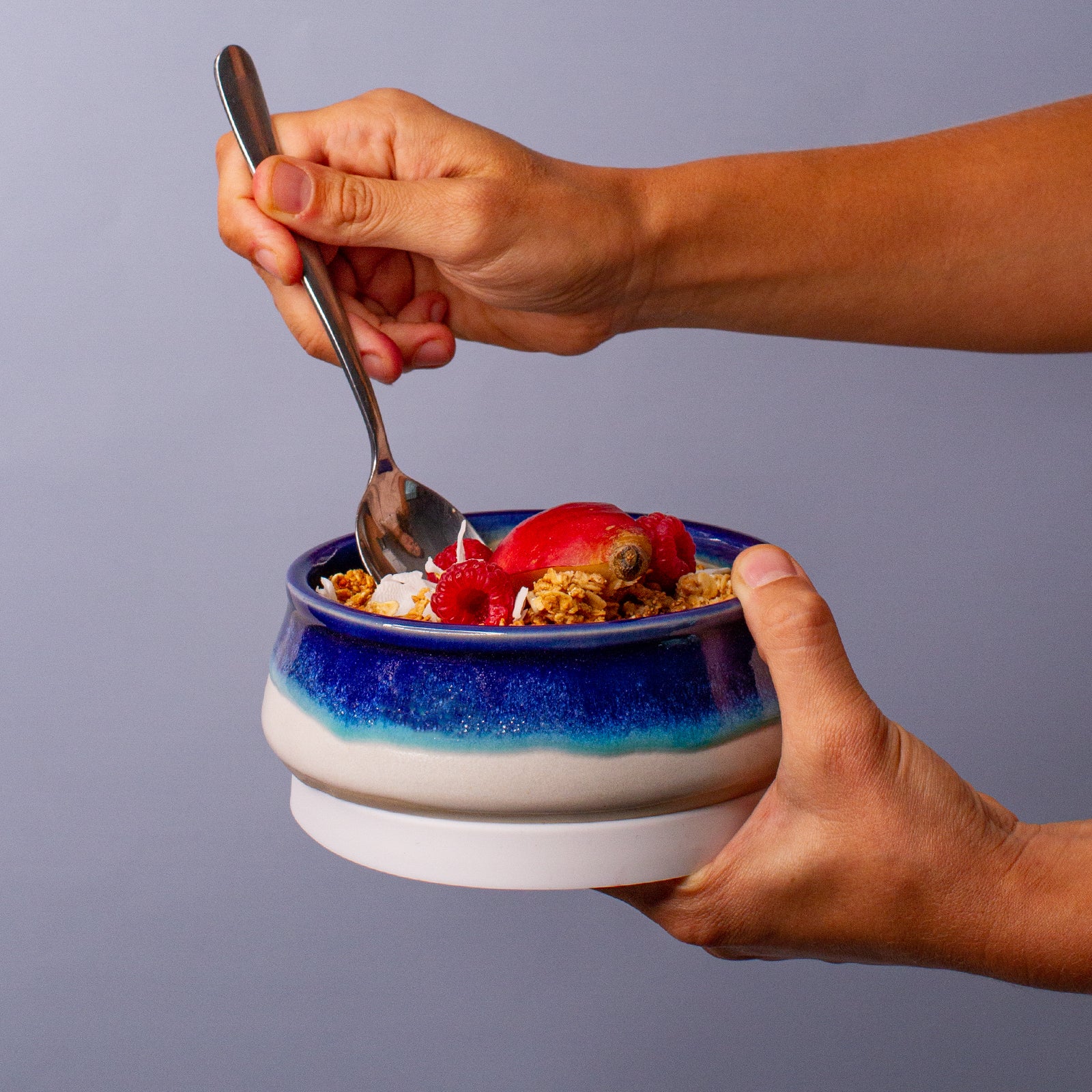 Ocean Blue Ceramic Bowl