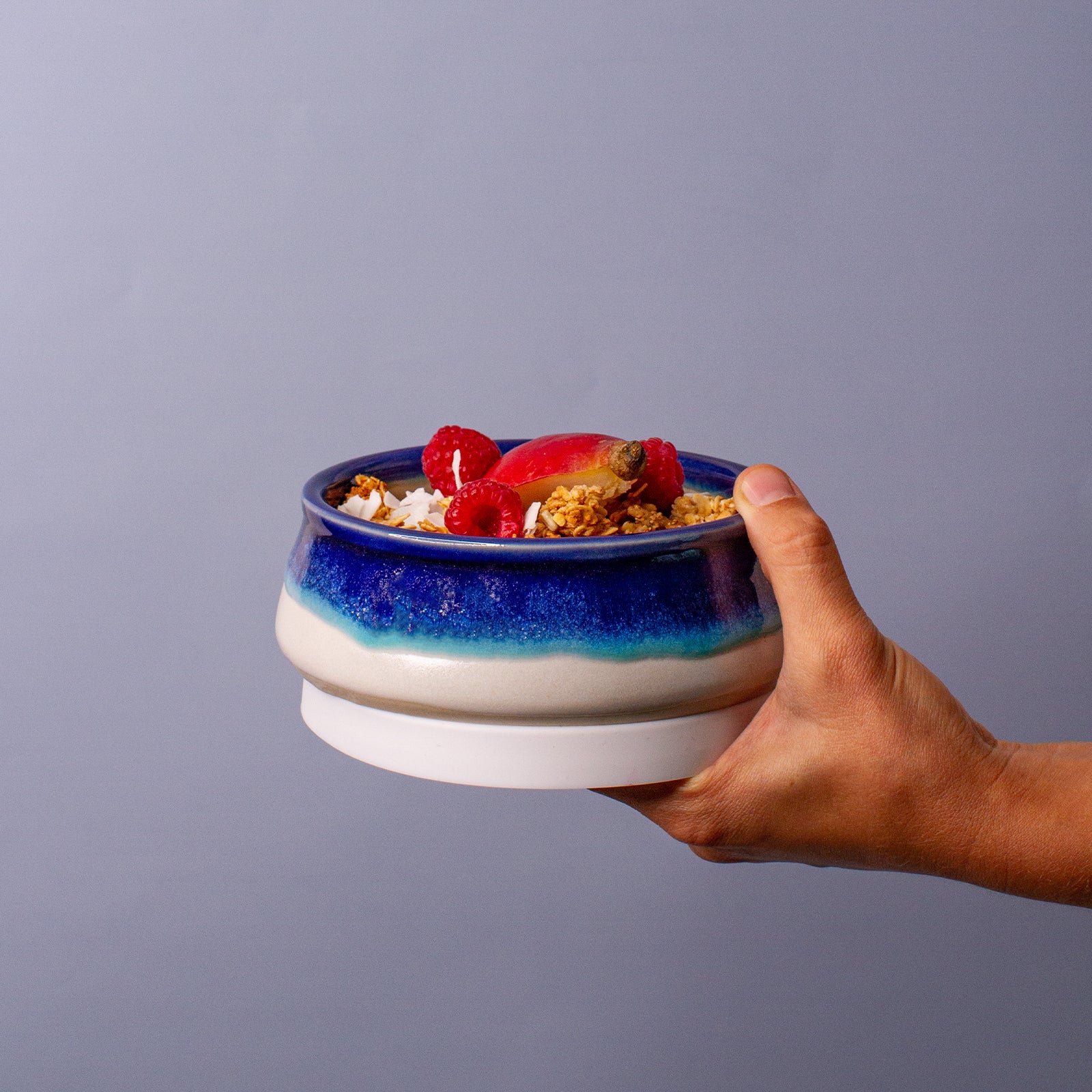 Ocean Blue Ceramic Bowl