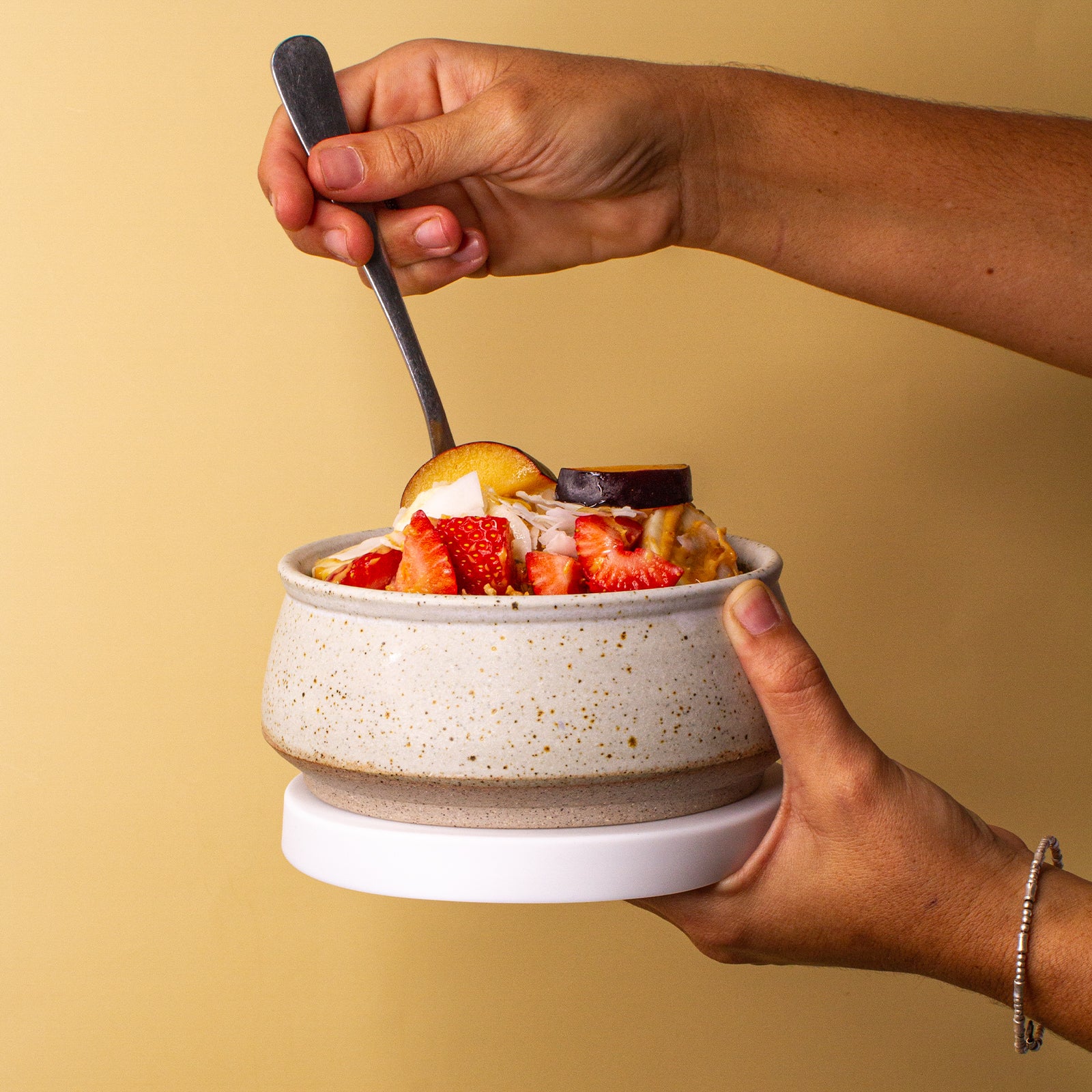 Ceramic Travel Bowl Lunch Bowl Lunch Container