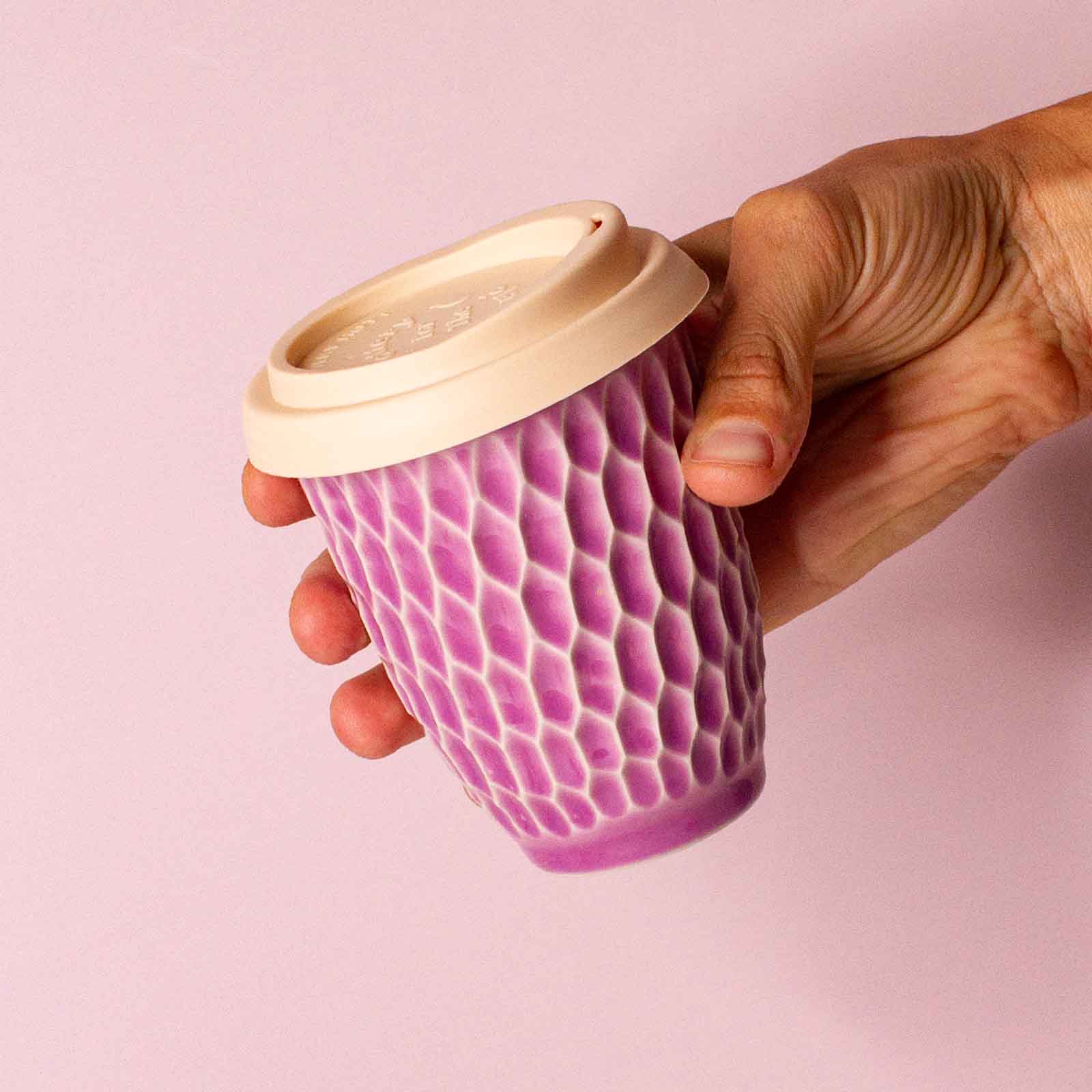 Pottery For The Planet Cup Lavender 8oz