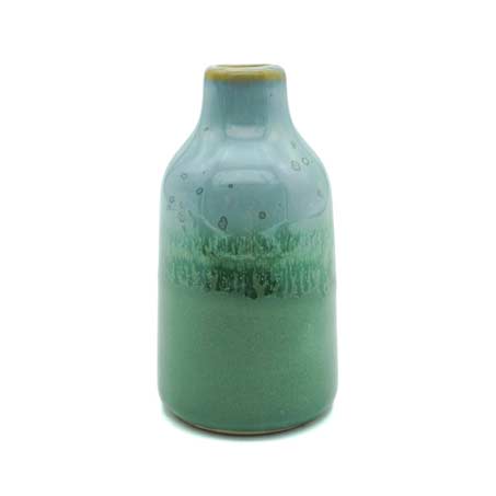 Green and Blue Bud Vase