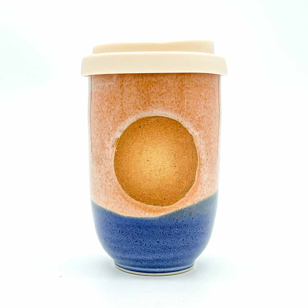 Sunny Day Ceramic Travel Cup