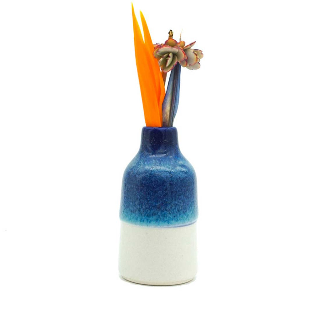 Pottery For The Planet Odessa Vase Ocean Bliss